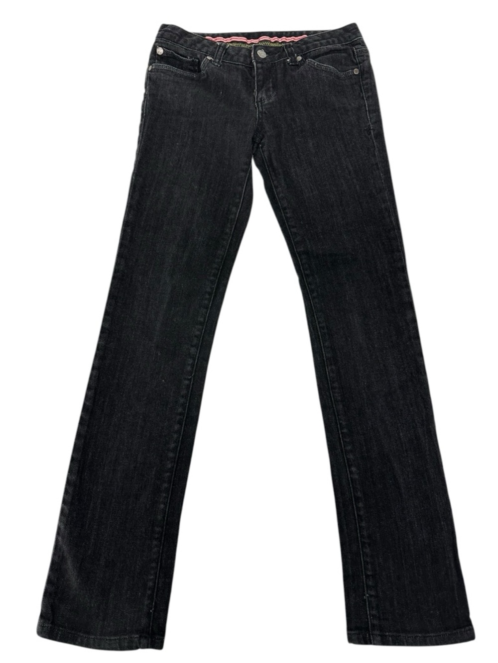 HURLEY / Black Denim Authentic 2008 Skinny Jeans / Size 5 / Emo Punk Y2K Goth